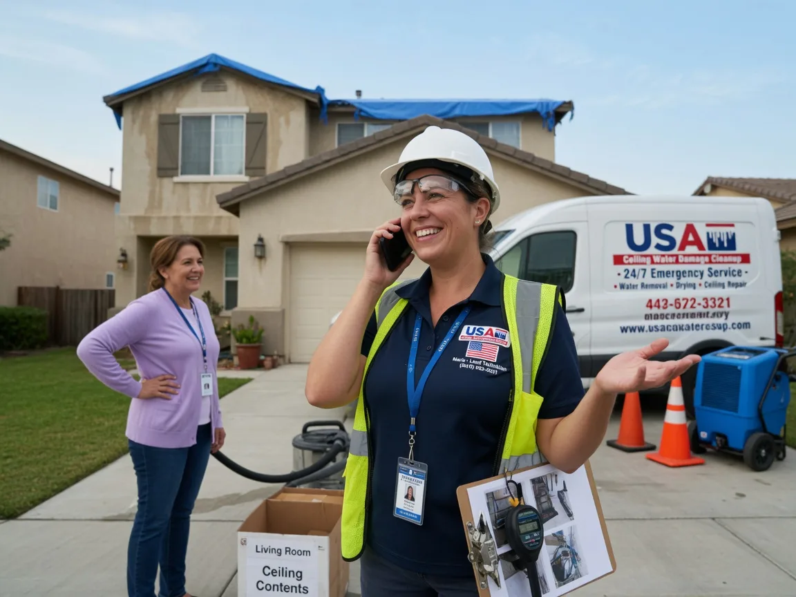 Ceiling Water Damage Restoration Delavan, IL FAQs